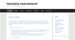 Desktop Screenshot of progress-partnership.org